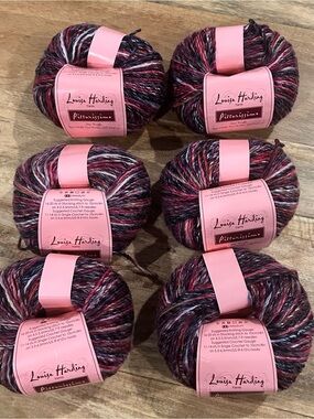 NEW Louisa Harding Pitturissimo Yarn 6 Cakes Grande Odalisque 217 Wool Blend